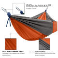 Hammock da campeggio portatile con cinturino e carabinatore